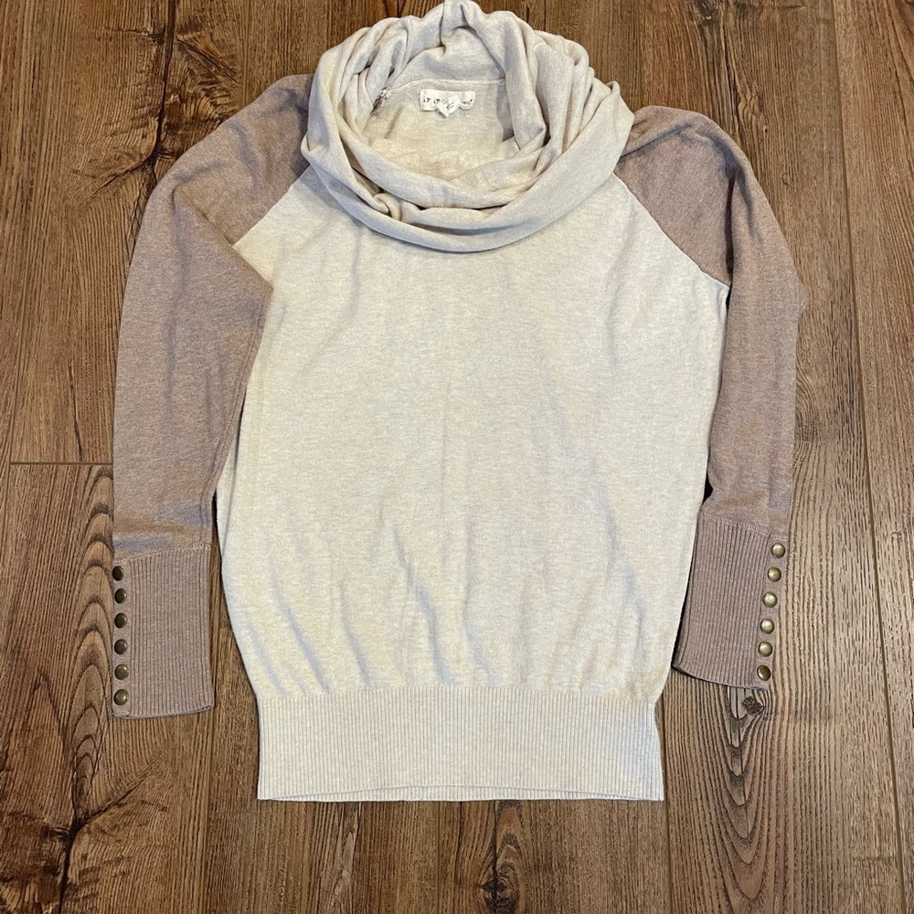 Cowl neck sweater